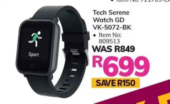 Game Tech Serene Watch GD VK-5072-BK offer