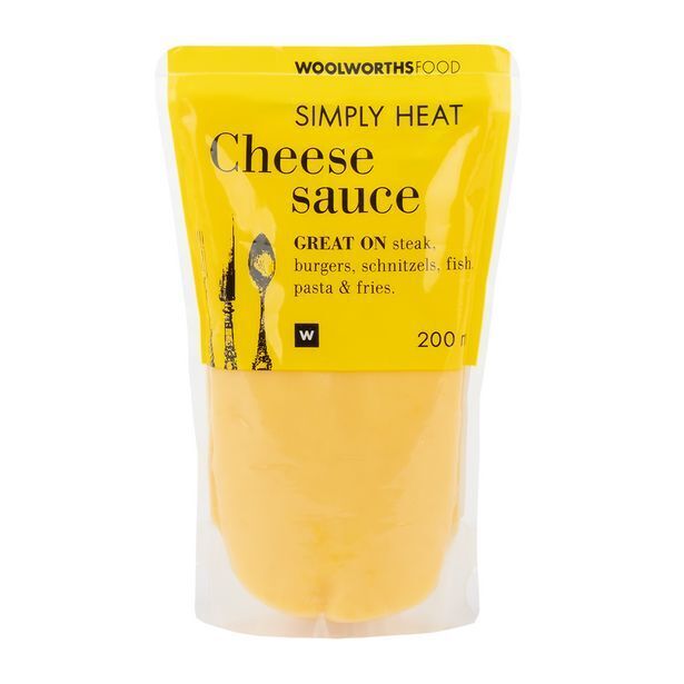 Cheese sauce 200 ml offer at Woolworths
