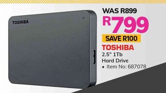 Game Toshiba - 2.5" 1Tb Hard Drive offer