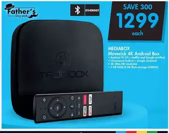 Makro Mediabox - Maverick 4K Android Box offer