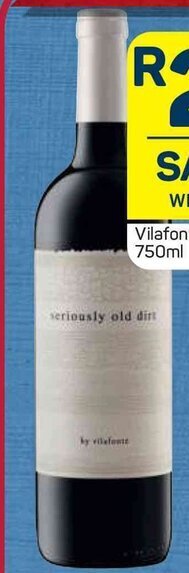 Pick n Pay Vilafonte Seriously Old Dirt 750ml offer