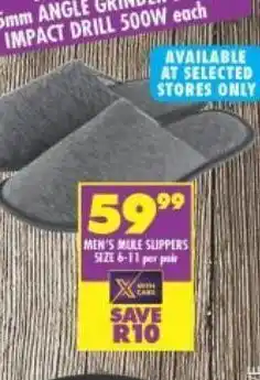 Shoprite Slippers offer