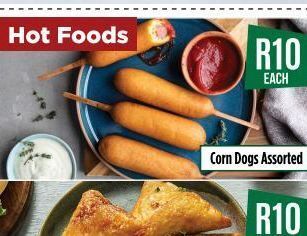 Food Lover's Market Corn dogs offer