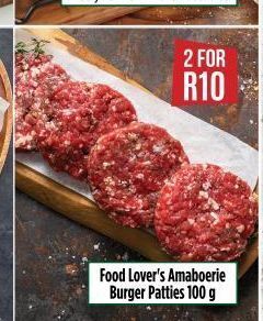Food Lover's Market Beef patties 2 offer