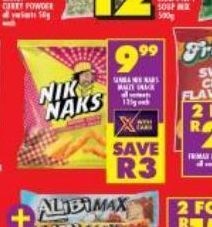 Shoprite Simba nik naks offer