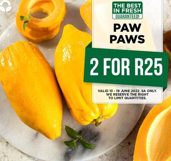Food Lover's Market Papaya 2 offer