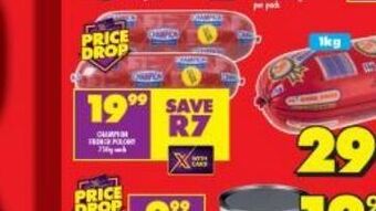 Shoprite Champion polony offer