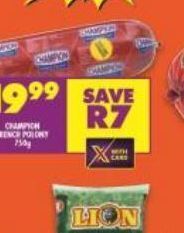 Champion polony