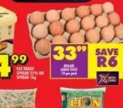 Shoprite Eggs offer