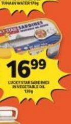Shoprite Lucky star sardines offer