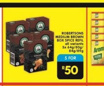 Shoprite Robertsons spices offer
