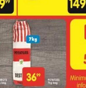 Shoprite Potatoes offer