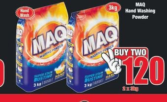 Boxer Maq washing powder 2 offer