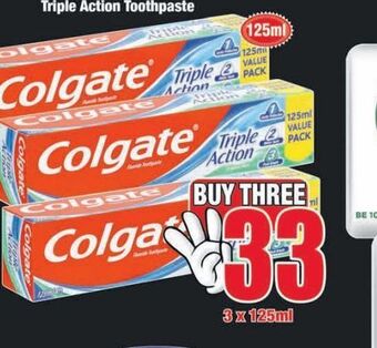Boxer Colgate toothpaste 3 offer