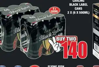 Boxer Liquors Carling beer 2 offer