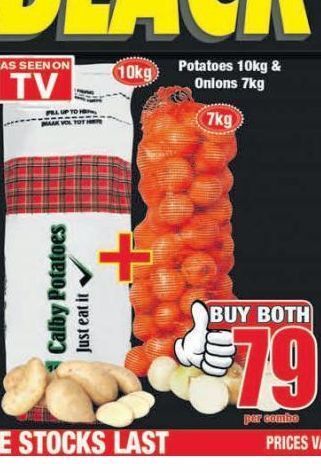 Boxer Potatoes offer