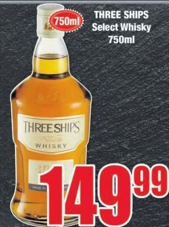 Three ships whiskey