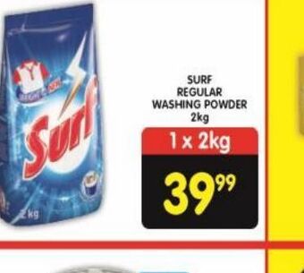 Shoprite Surf washing powder offer