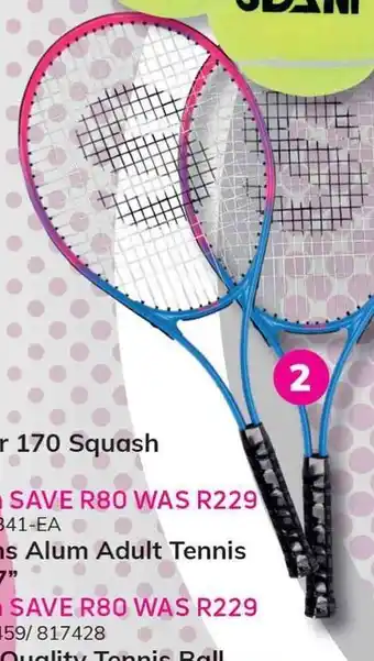 Game Slam Mens Alum Adult Tennis Tacket 27" offer