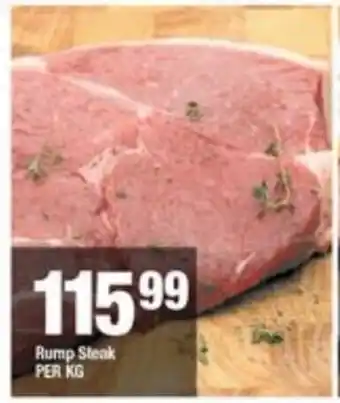 Rump Steak per kg