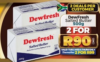 DewFresh Salted Butter 500g