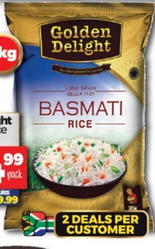 Take 'n Pay Golden Delight Basmati Rice 5kg offer