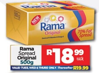 Take 'n Pay Rama Spread Original 500g offer