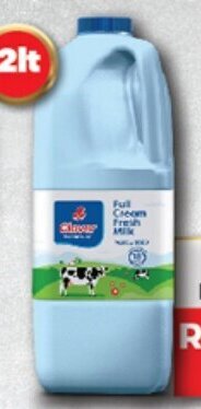 Take 'n Pay Clover Full Cream Fresh Milk 2lt offer