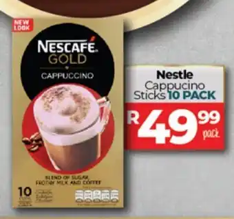 Take 'n Pay Nestle Cappuccino Sticks 10 Pack offer