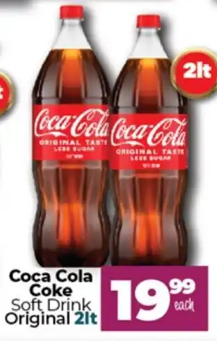 Take 'n Pay Coca Cola Coke Soft Drink Original 2lt offer