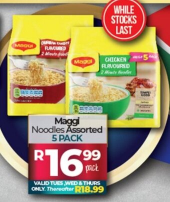 Take 'n Pay Maggi Noodles Assorted 5 Pack offer