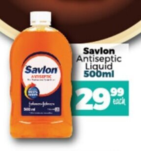 Take 'n Pay Savlon Antiseptic Liquid 500 ml offer