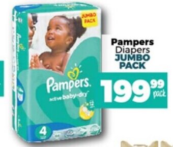 Take 'n Pay Pampers Diapers Jumbo Pack offer