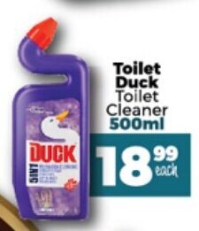 Take 'n Pay Toilet Duck Toilet Cleaner 500 ml offer