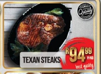 Take 'n Pay Texan Steaks offer