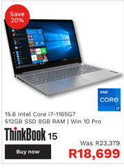 First Shop Lenovo ThinkBook 15 offer