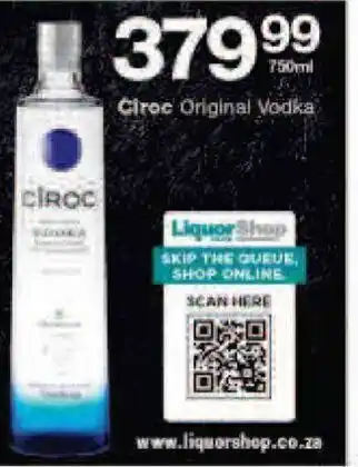 Ciroc Original Vodka 750 ml