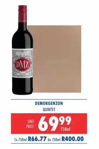 Demorgenzon Quintet 750ml