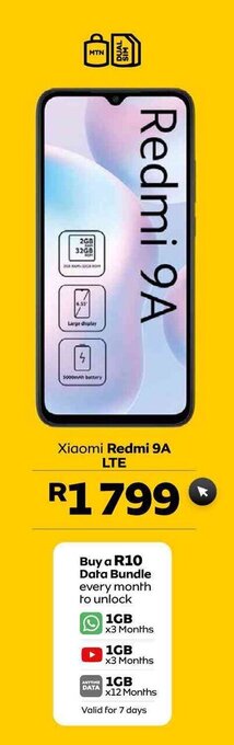 Xiaomi Redmi 9A LTE