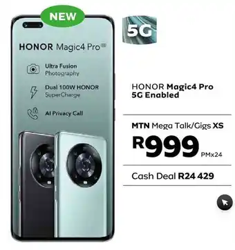 MTN Honor Magic4 Pro 5G offer