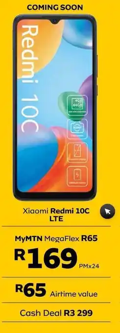 MTN Xiaomi Redmi 10C LTE offer