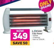 Game Logik 3 Bar Heater offer