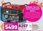 Game Ryobi RG2700 Generator 2.7 KVA Plus AVR offer