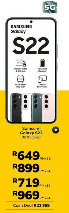 MTN Samsung Galaxy S22 5G offer