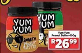 Yum Yum Peanut Butter 400g