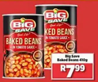 Big Save Big Save Baked Beans 410g offer