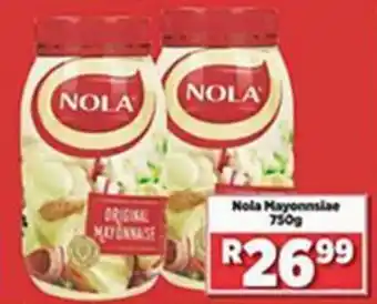 Big Save Nola Mayonnaise 750g offer