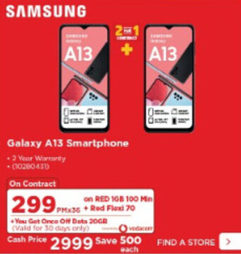 HiFi Corp Samsung Galaxy A13 Smartphone offer