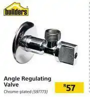 Builders Warehouse Builders Angle Regulating Valve Chrome Plated offer