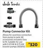 Builders Warehouse Jojo Tanks Pump Connector Kit offer